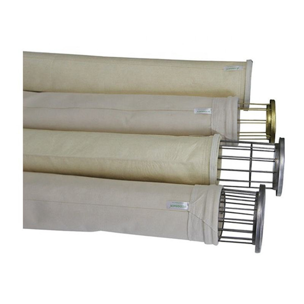 550gsm Meta-aramid Dust Filter Bag Kiln Gas & Clinker